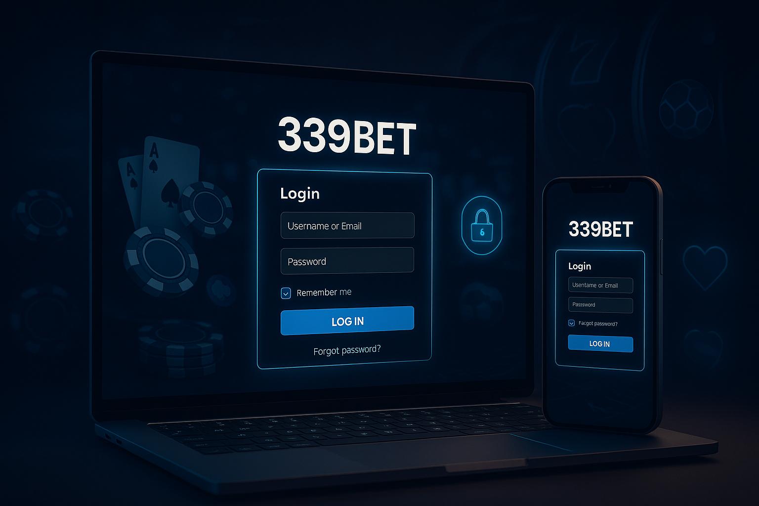 Login no Cassino 339BET